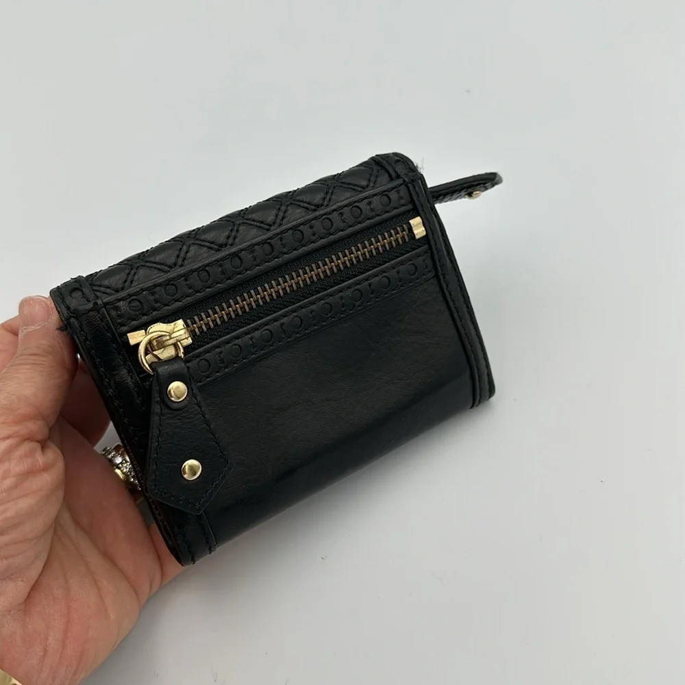 Juicy Couture Black Leather Wallet